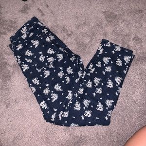 J. Crew printed jeans